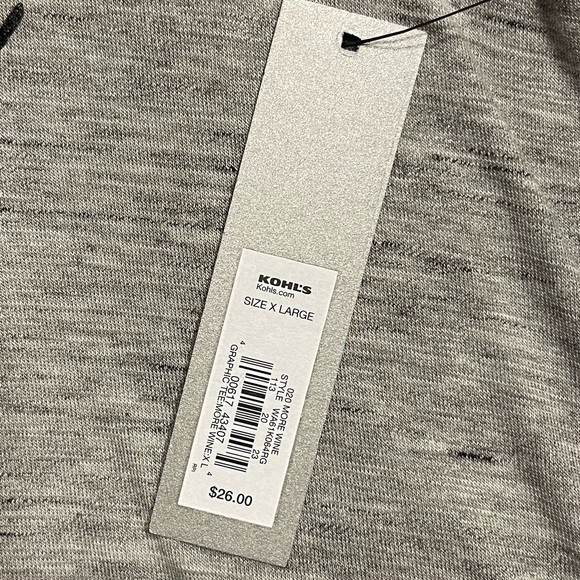 Apt 9 Wine-themed T - Picture 6 of 7